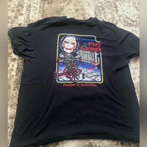 Saw Learn To Play Games T Shirt